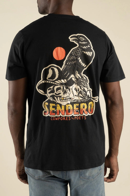 Cowpokes & Poets Tee - BLK