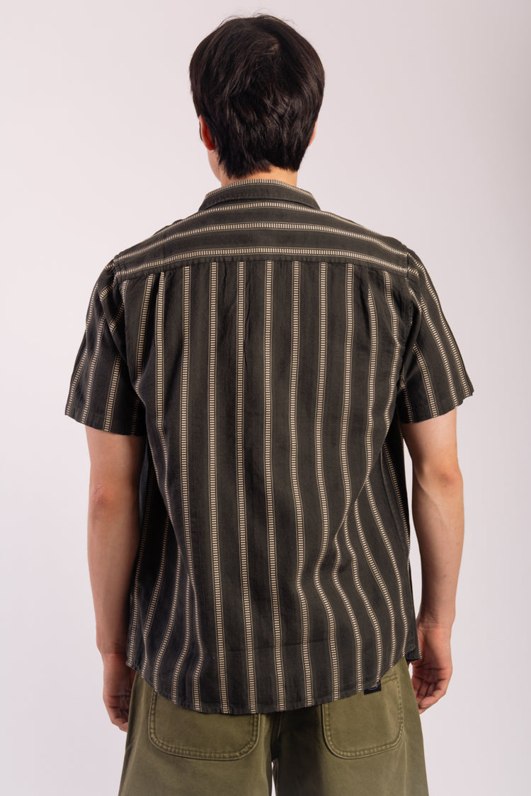 Crosswinds Button Up Shirt - BLK