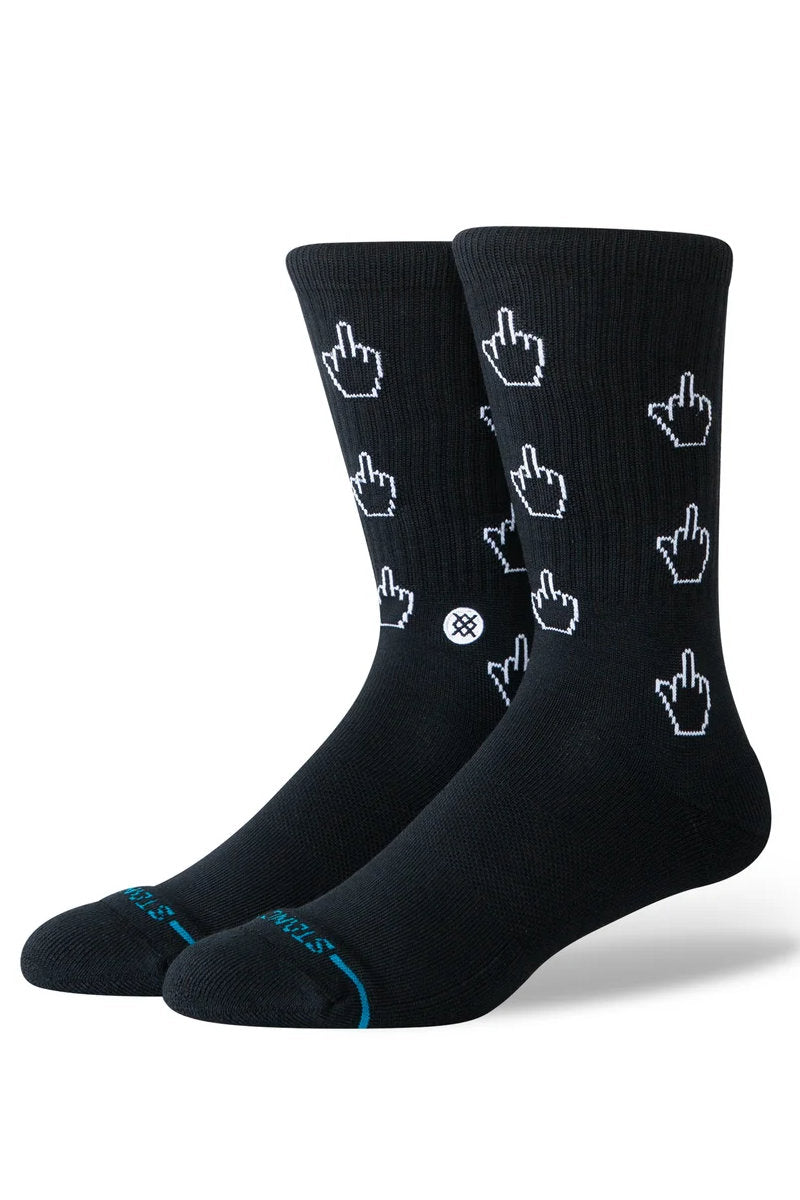 Cursor Crew Sock - BLK