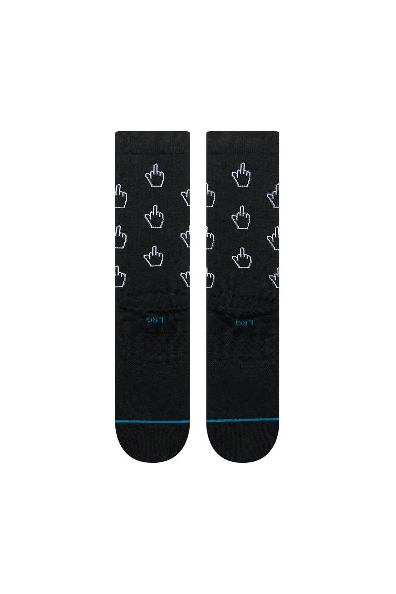 Cursor Crew Sock - BLK