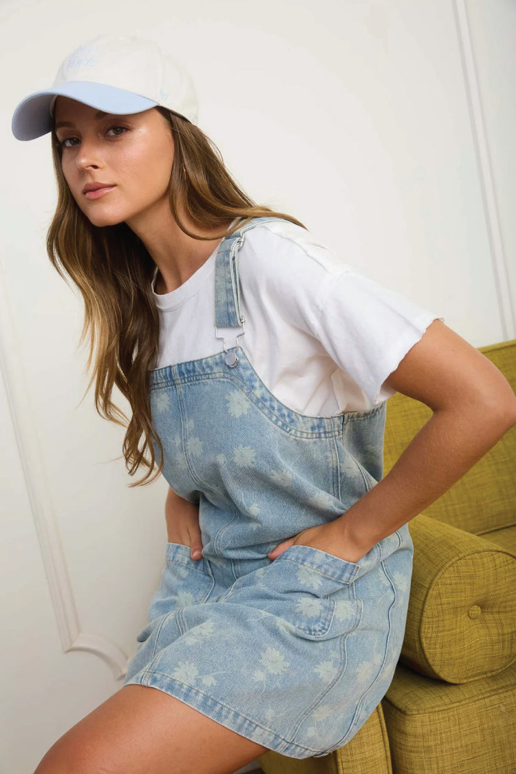 Dandelion Days Overall Dress - LDN