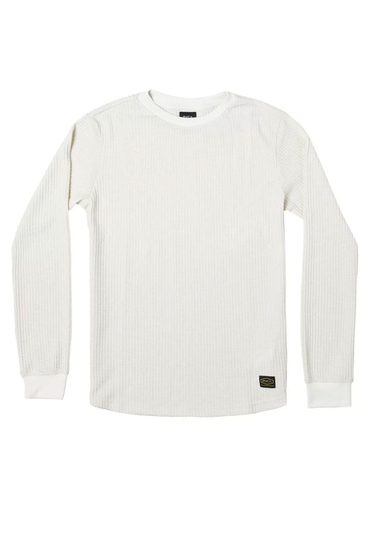 Dayshift Long Sleeve Thermal Shirt - WHT