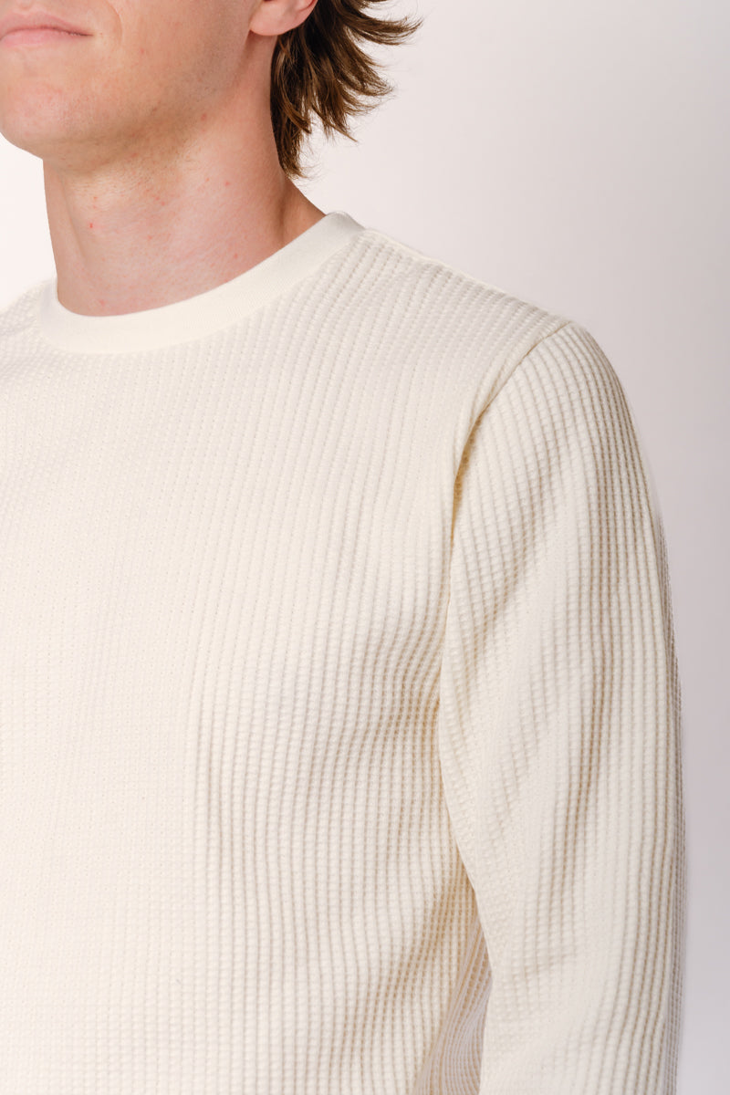 Dayshift Long Sleeve Thermal Shirt - WHT