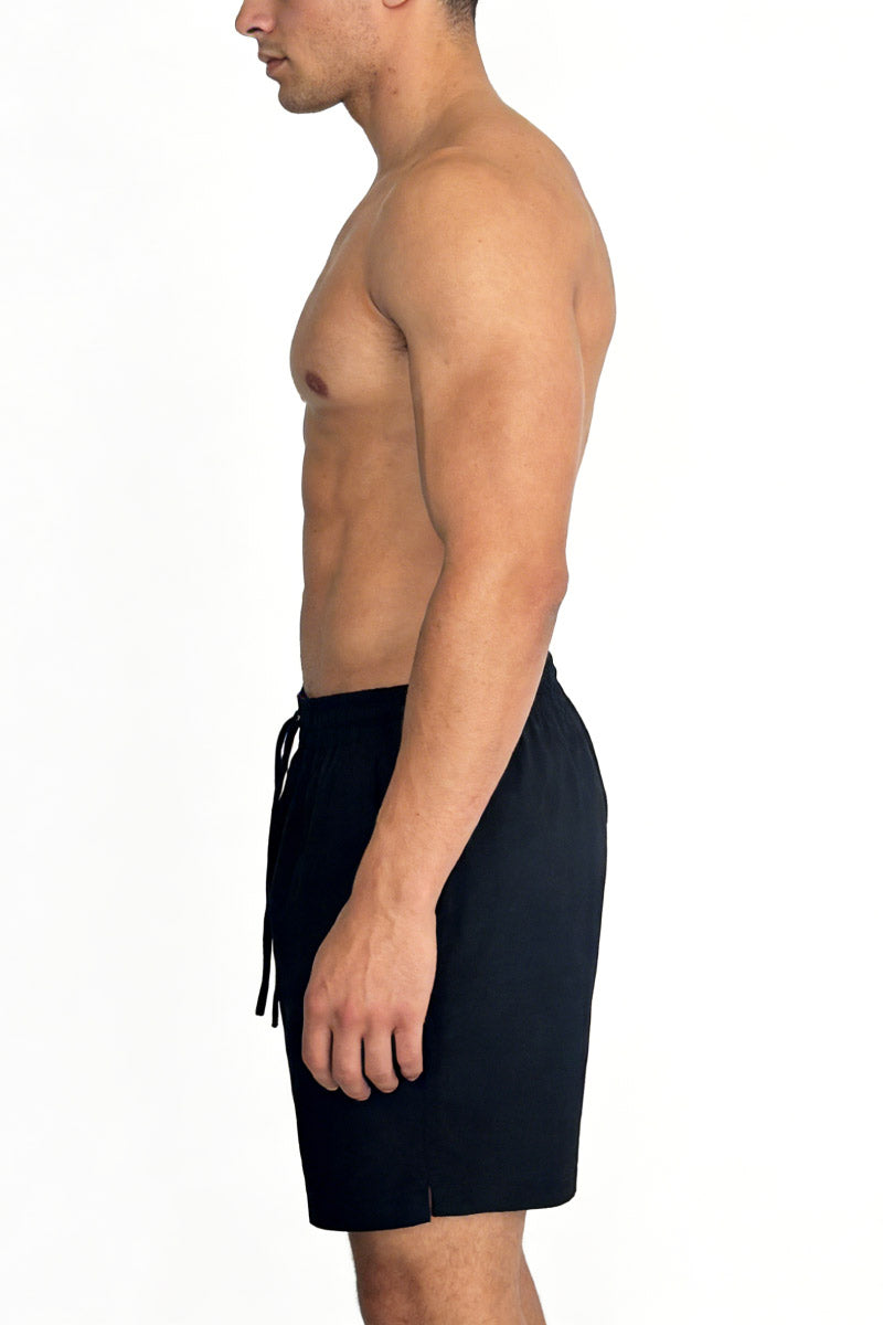 Del Cabo Linen Short - BLK
