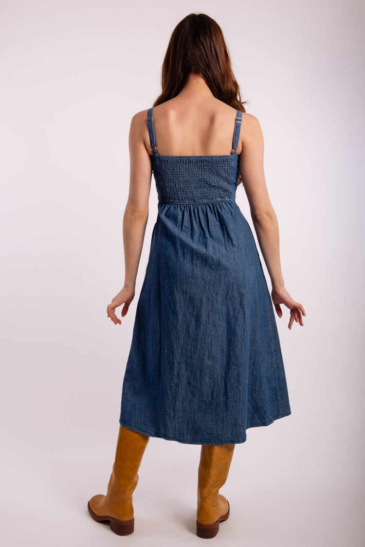 Denim Dream Midi Dress - DNM