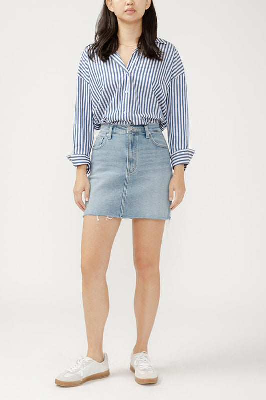 Denim Mini Skirt - LTW
