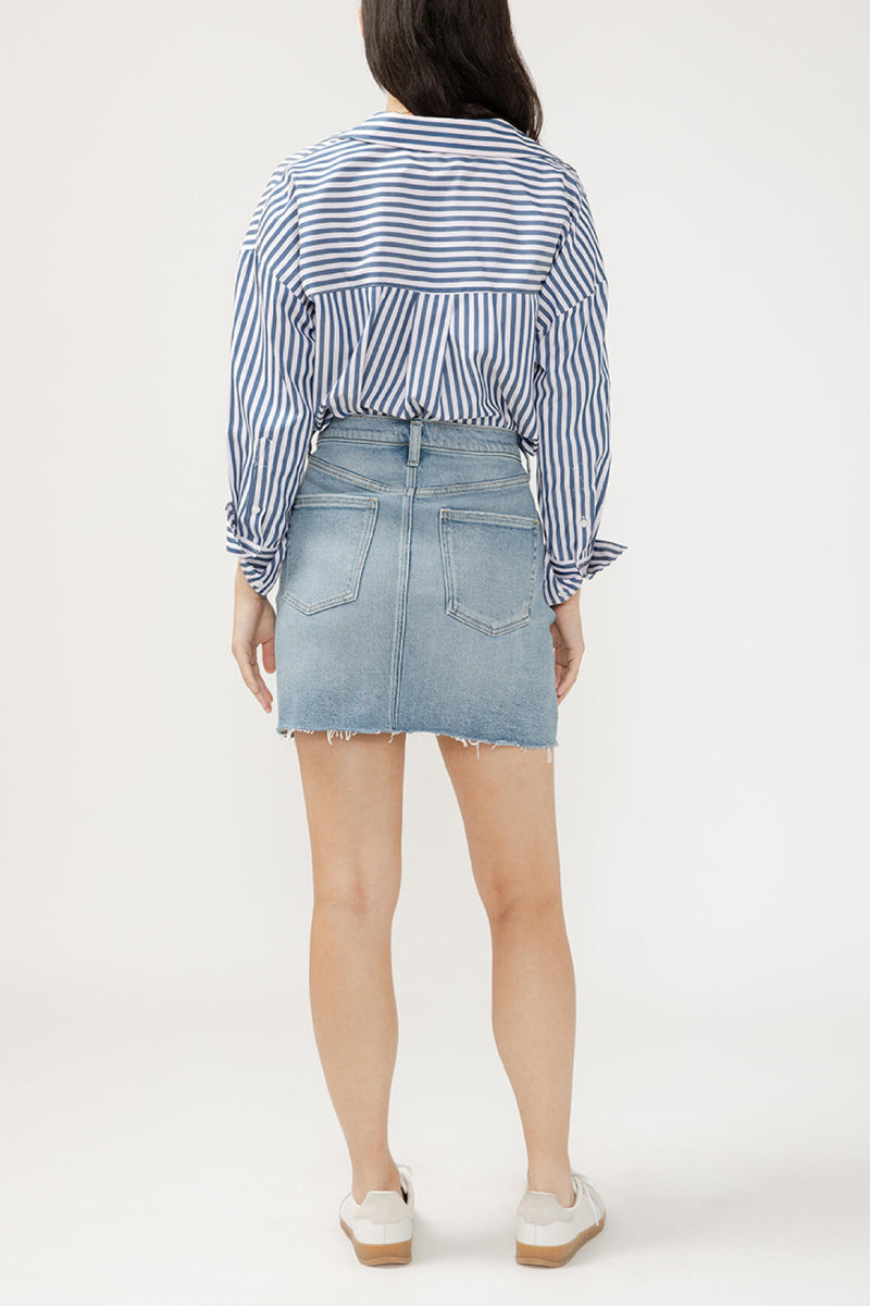 Denim Mini Skirt - LTW