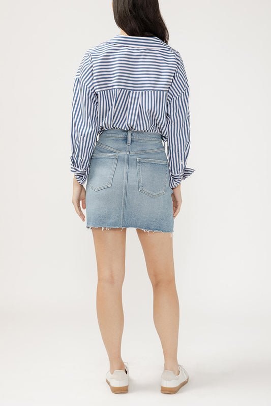 Denim Mini Skirt - LTW