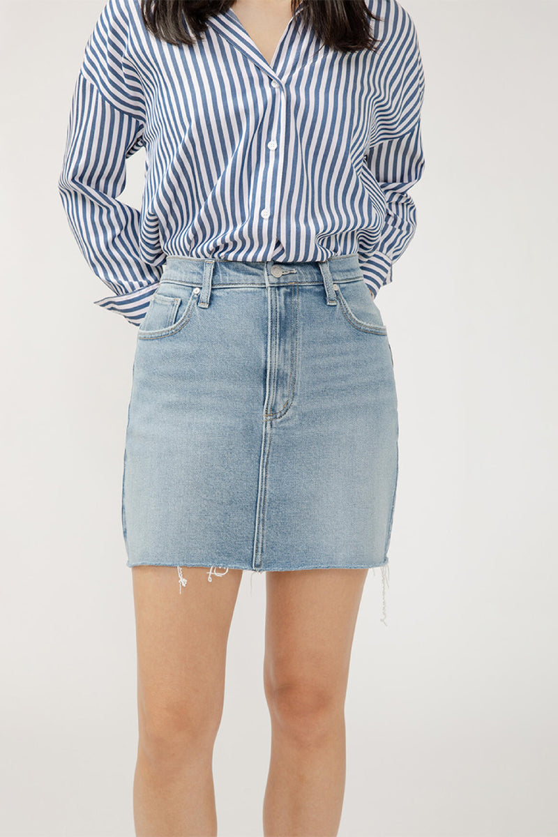 Denim Mini Skirt - LTW
