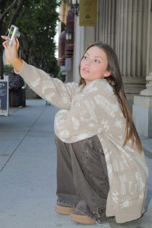 Desert Daydream Cardigan - MOC