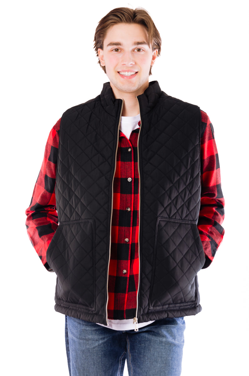 Diamond Quilted Vest