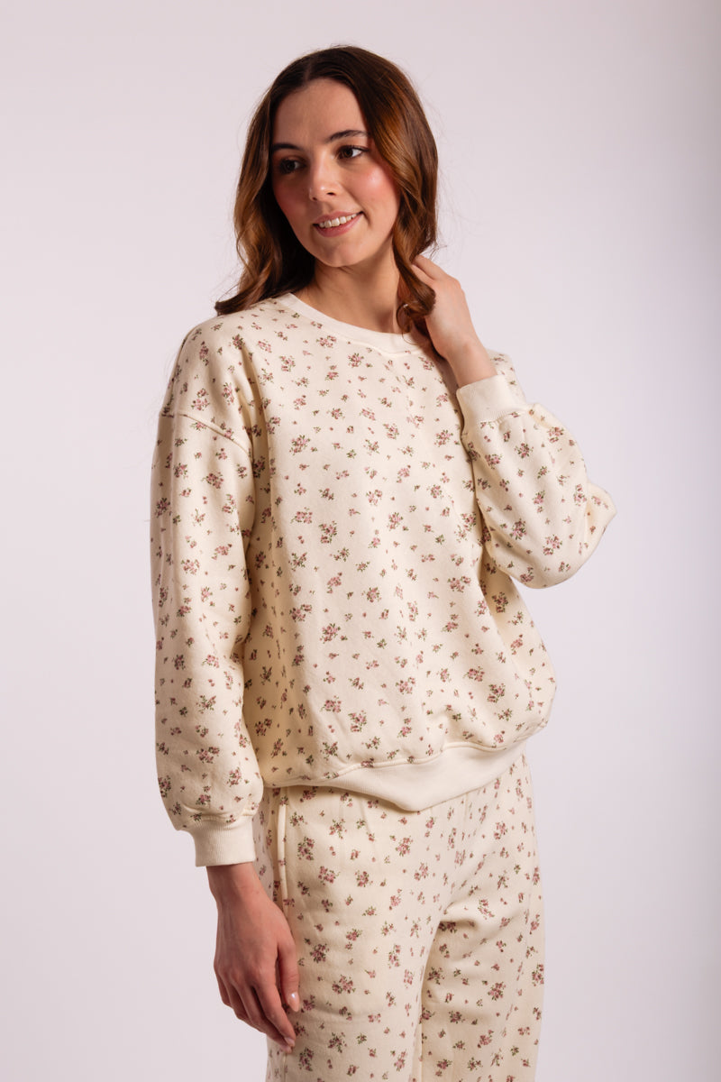 Ditsy Floral Sweatshirt - IVR