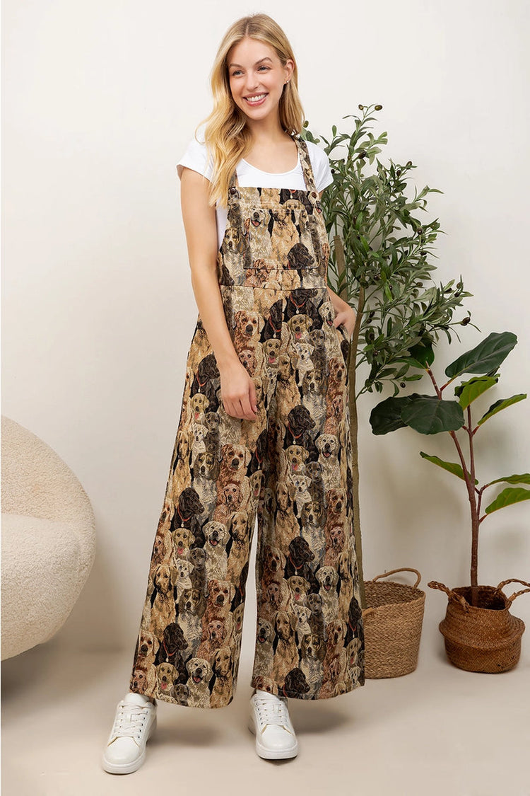 Dogs Tapestry Overall - MUL