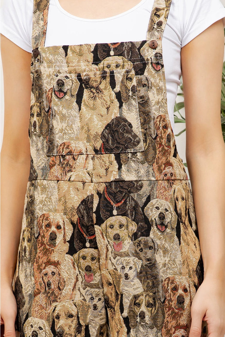 Dogs Tapestry Overall - MUL