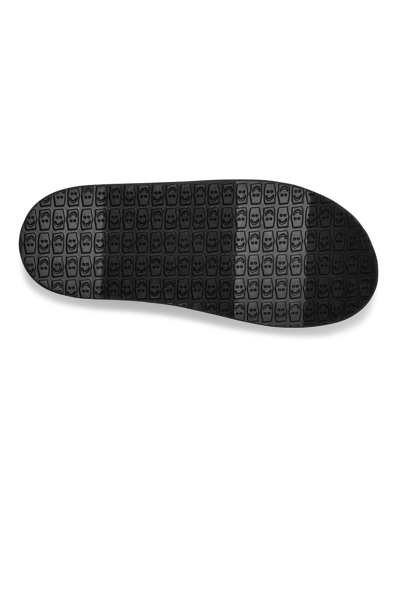 Donny Hemp 2 Tone Slip-On Shoes - BLK