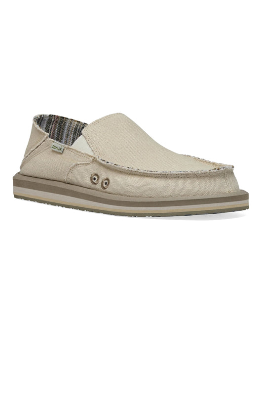 Donny Hemp Slip-On Shoes - NAT