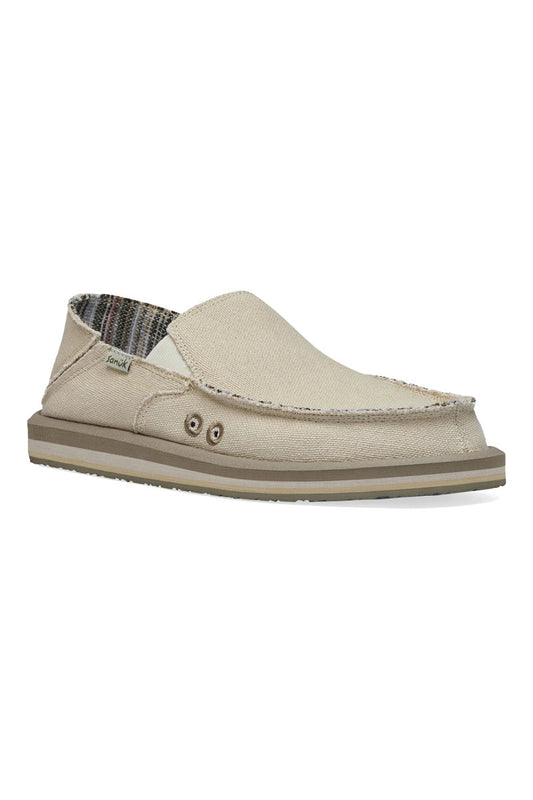 Donny Hemp Slip-On Shoes - NAT