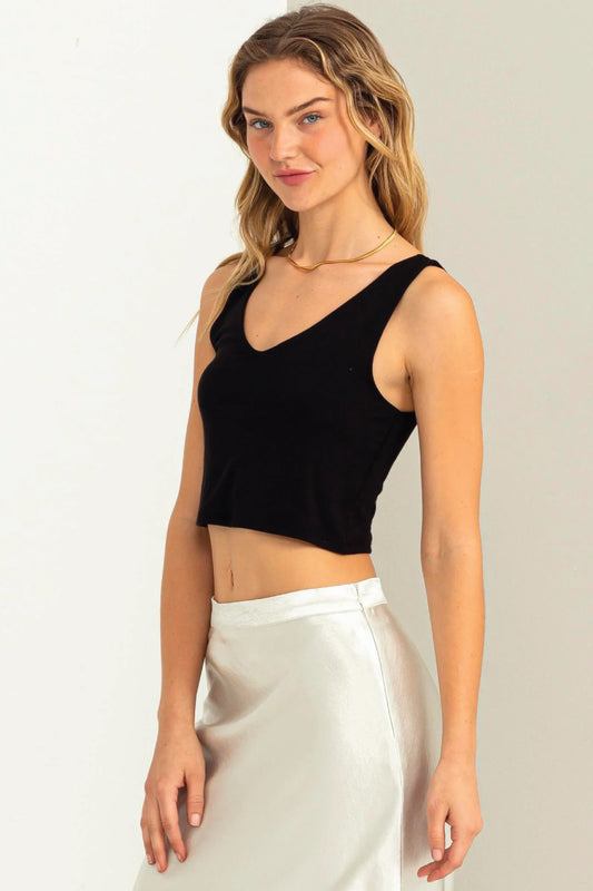 Double Layer Tank - BLK