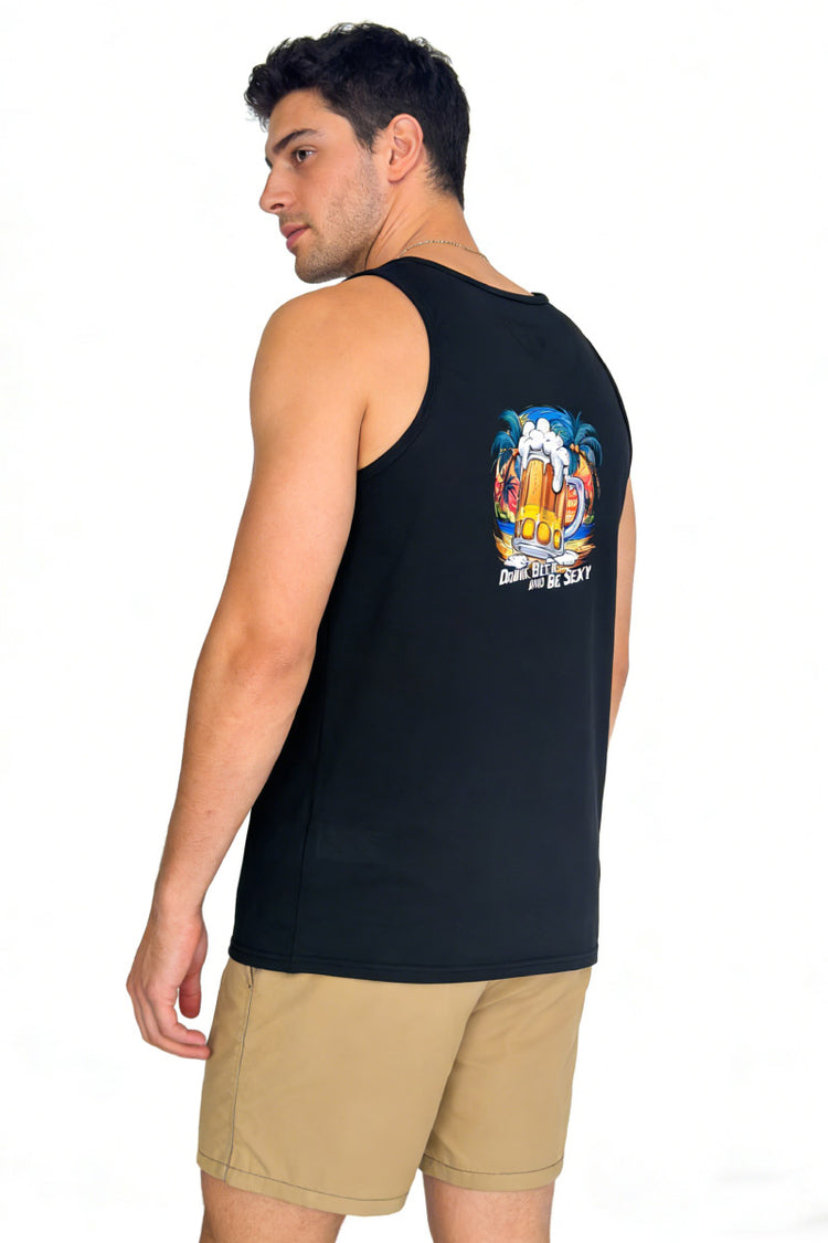 Drink Beer Tank - BLK
