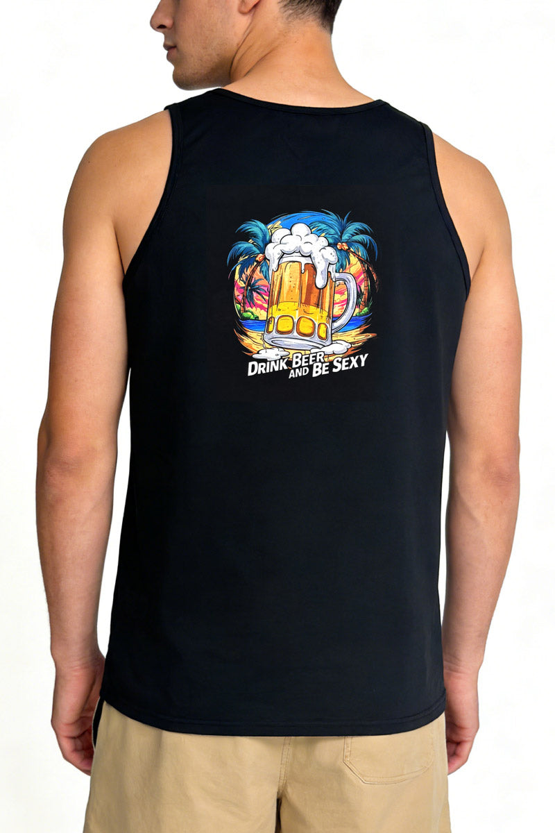 Drink Beer Tank - BLK