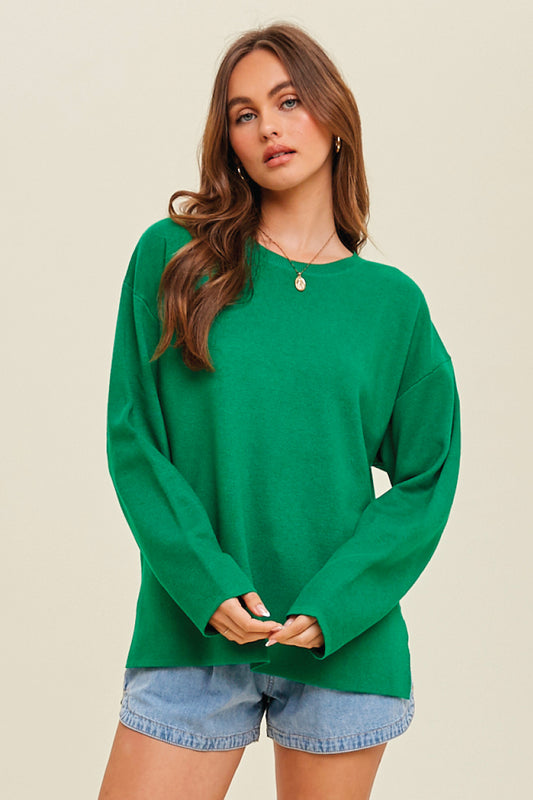 Drop Shoulder Sweater - KEL