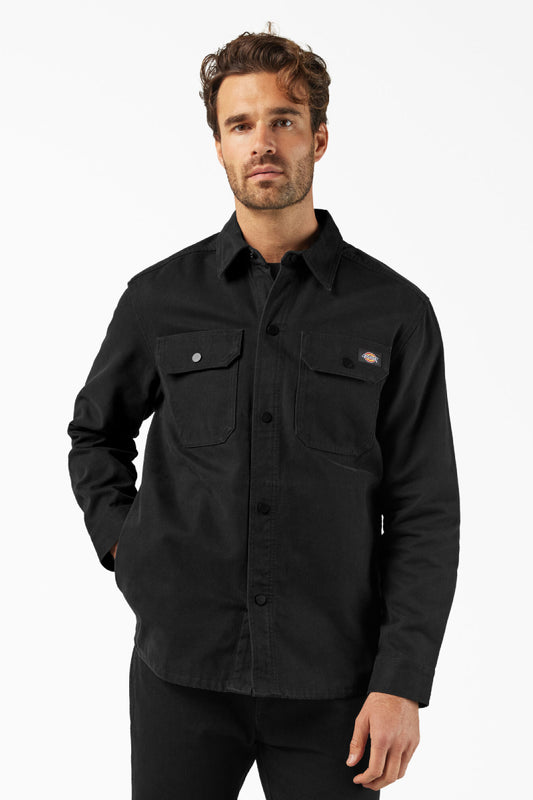 Duck Shirt Jacket - BLK