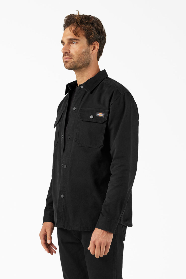 Duck Shirt Jacket - BLK
