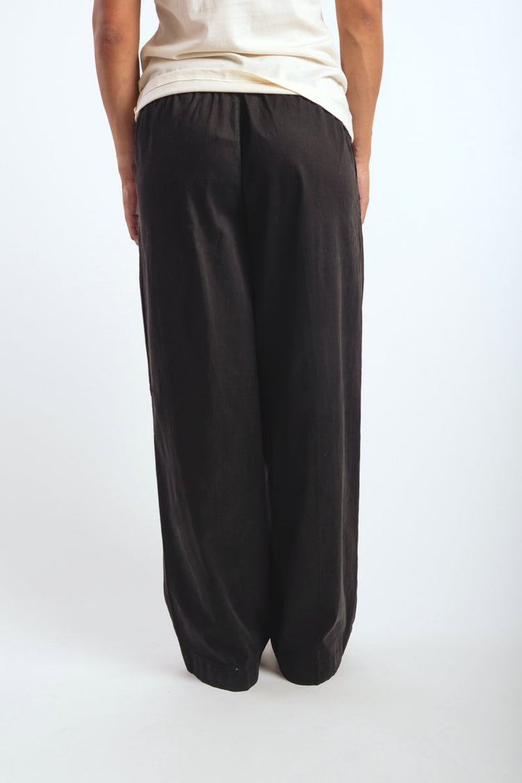 Twill Easy Pant - BLK