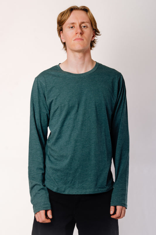 Eazy Long Sleeve Tee - SEA