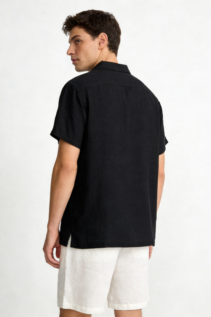Eliana Short Sleeve Shirt - BLK