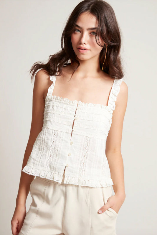 Ellia Cotton Cami Tank - NAT