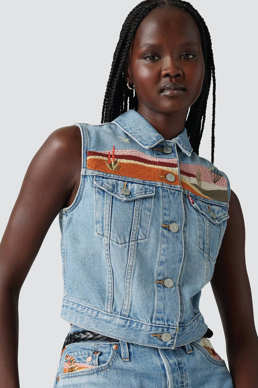 Embroidered XS Vest - DES