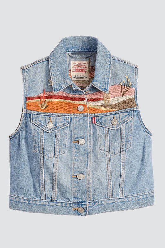 Embroidered XS Vest - DES