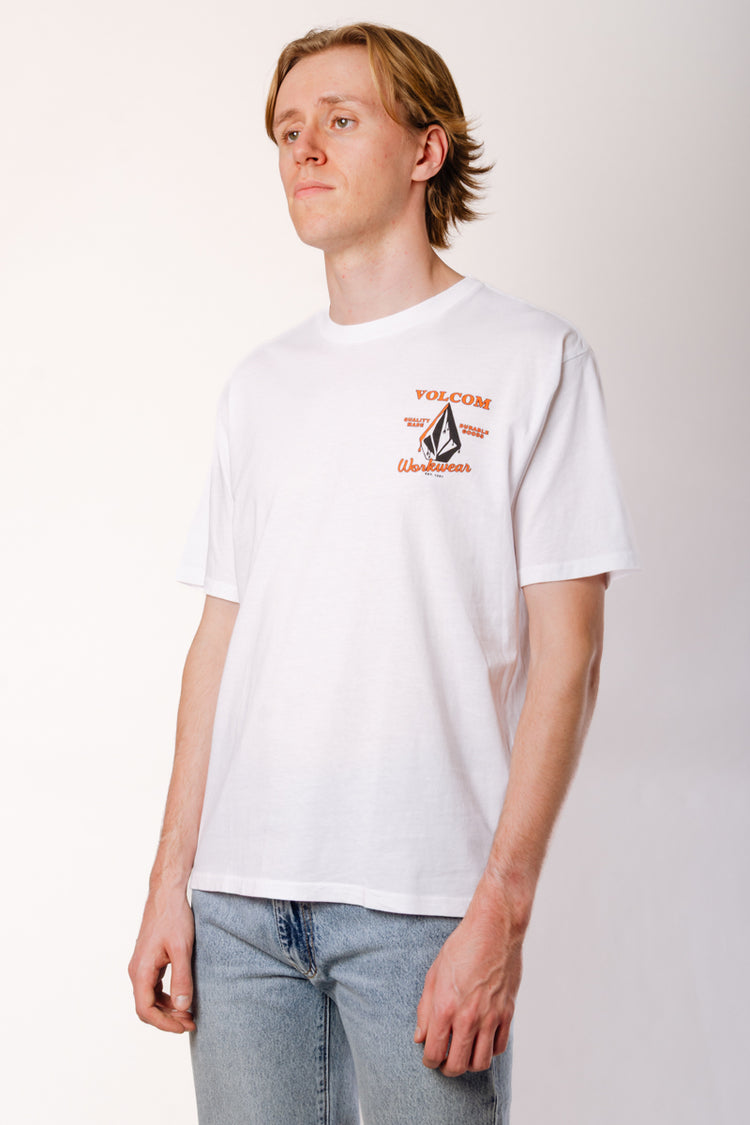 Enamel Tee - WHT
