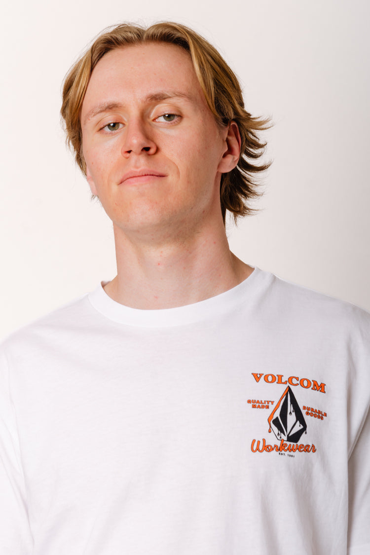 Enamel Tee - WHT