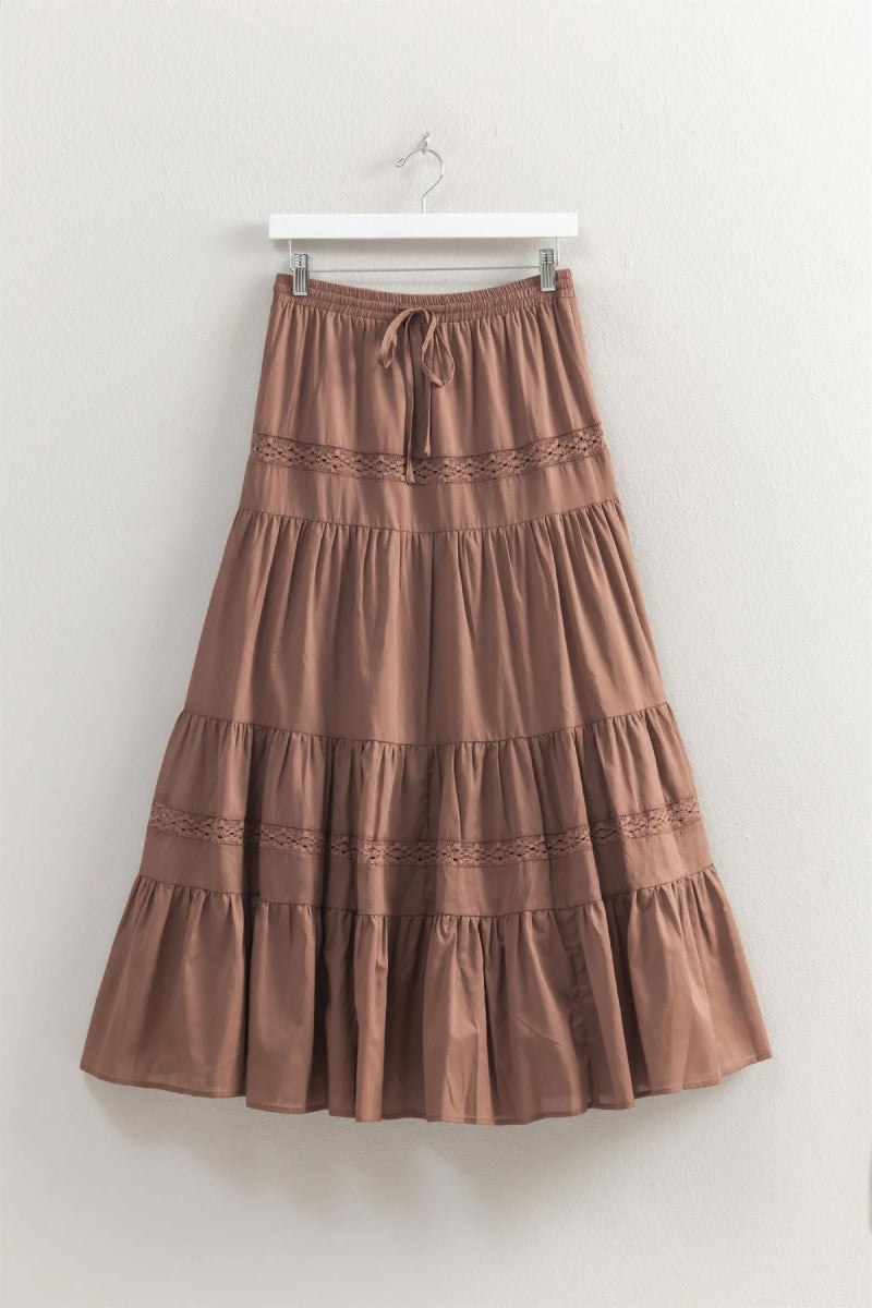 Esmeralda Maxi Skirt - BRN