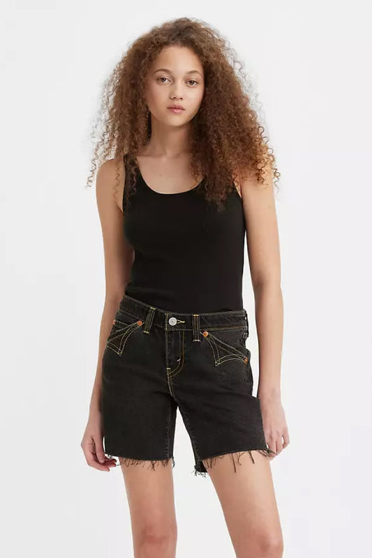 Essential Rib Tank - BLK