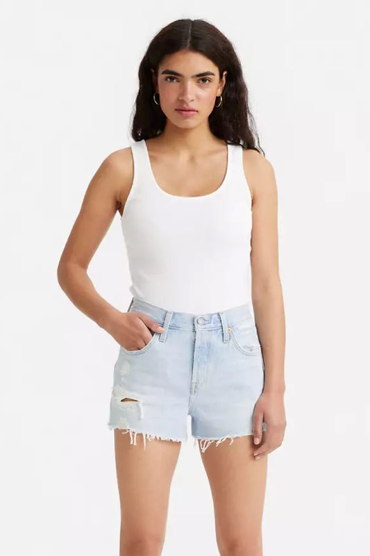 Essential Rib Tank - WHT