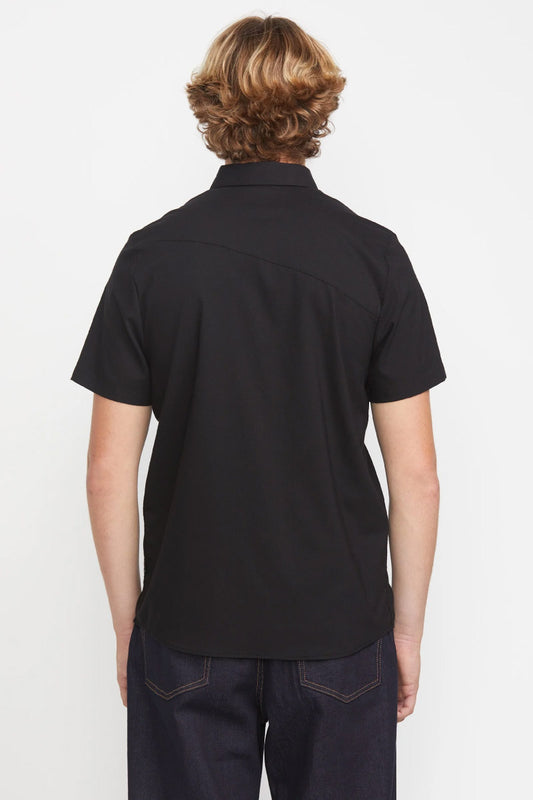 Everett Oxford Short Sleeve Shirt - NBK