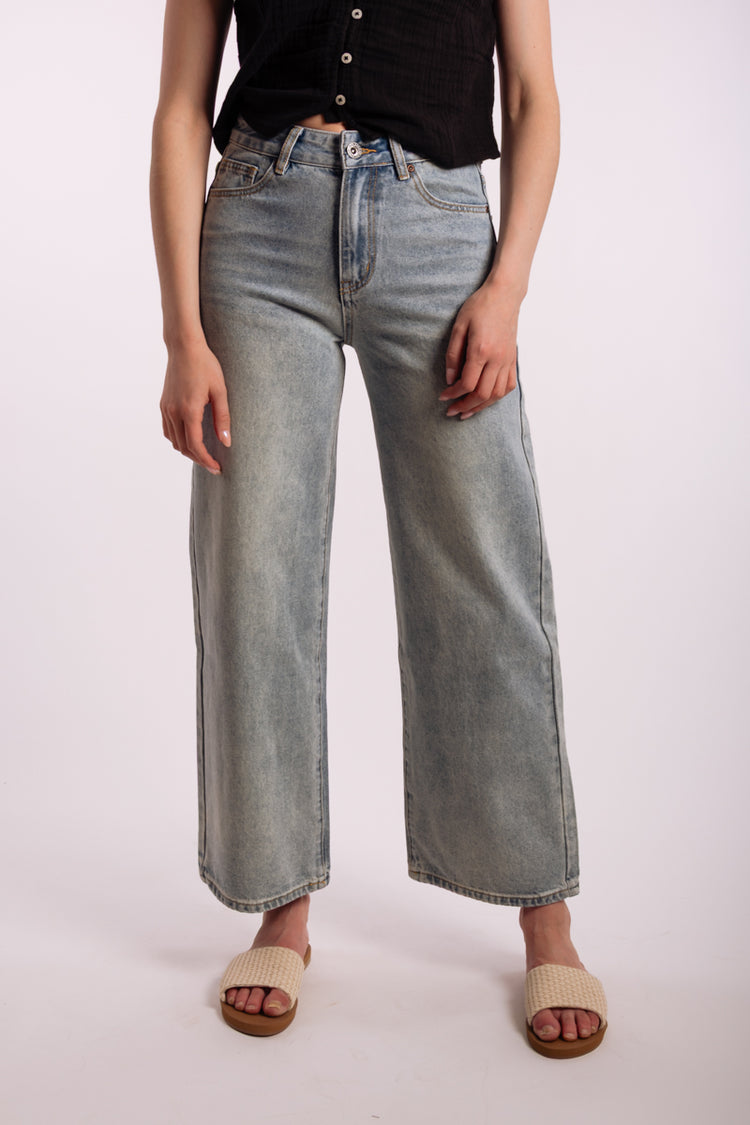 Everyday Baggy Wide Leg Jeans - LBL