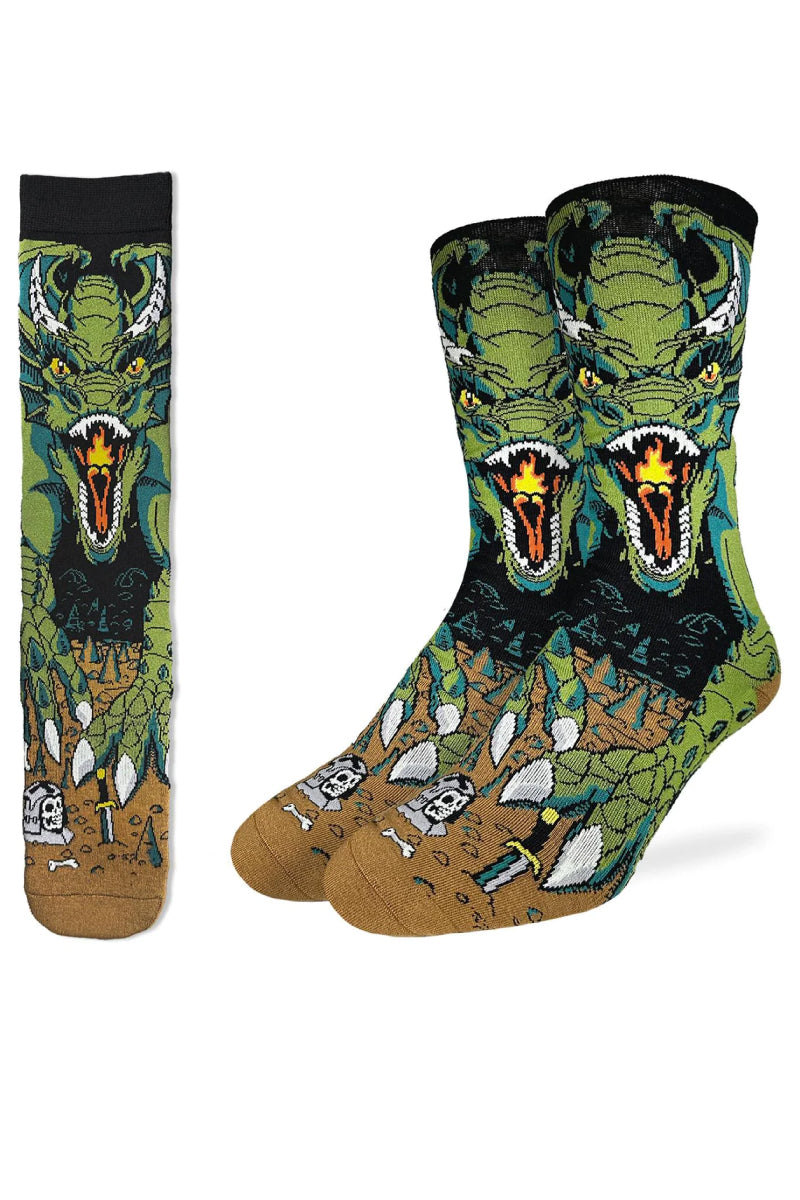 Evil Dragon Sock