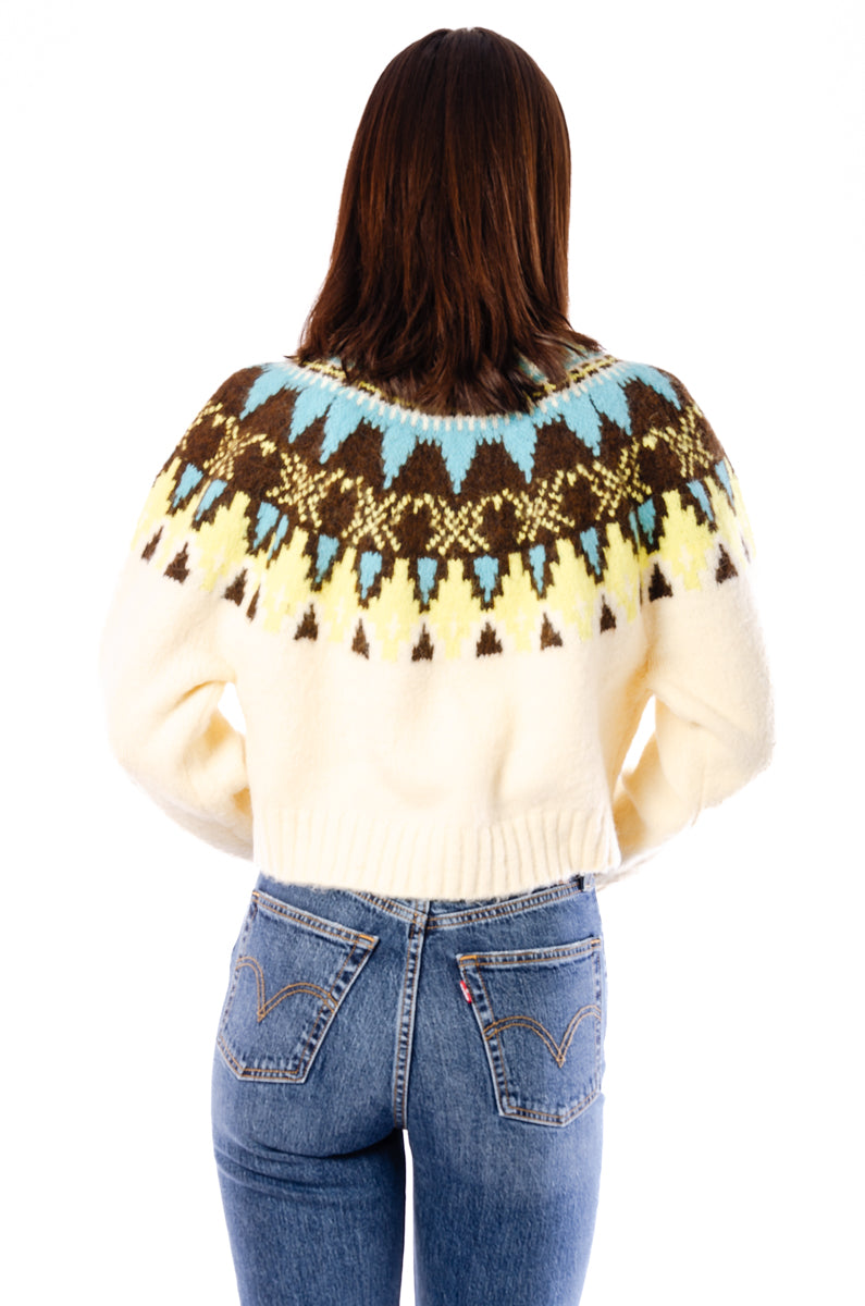 Fair Isle Sweater - CRM