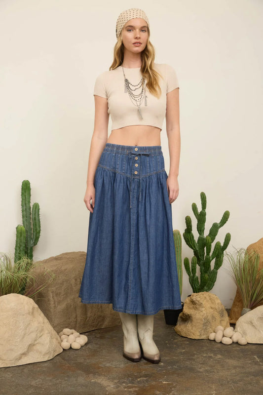 Farm Sunset Maxi Skirt - DNM