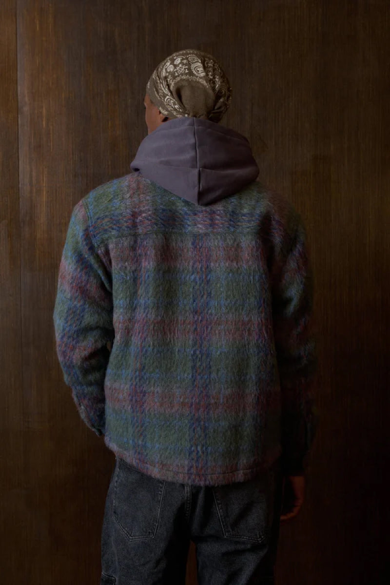 Faux Mohair Shirt - GRN