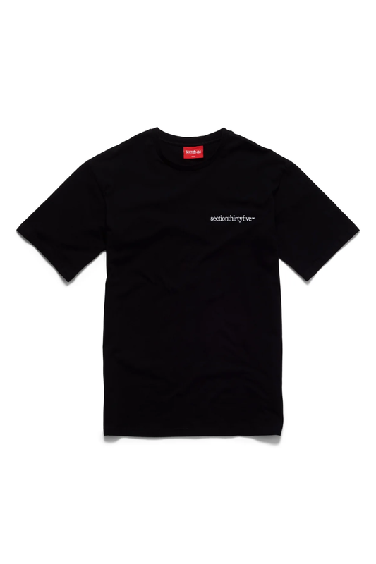 Fc Embroidered Tee - BLK