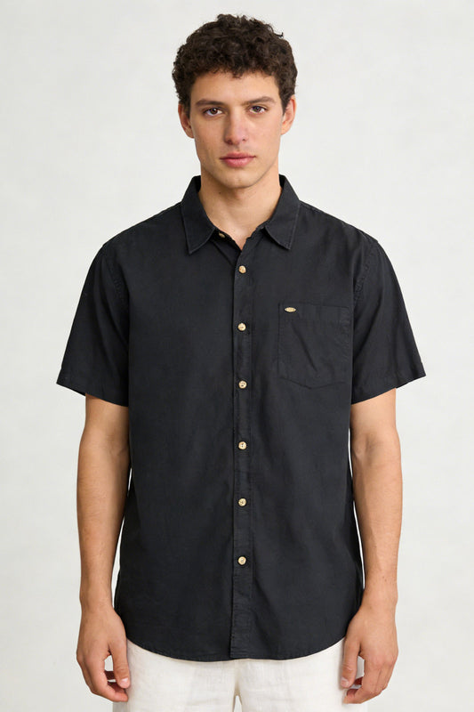 First Tide Short Sleeve Shirt - BLK