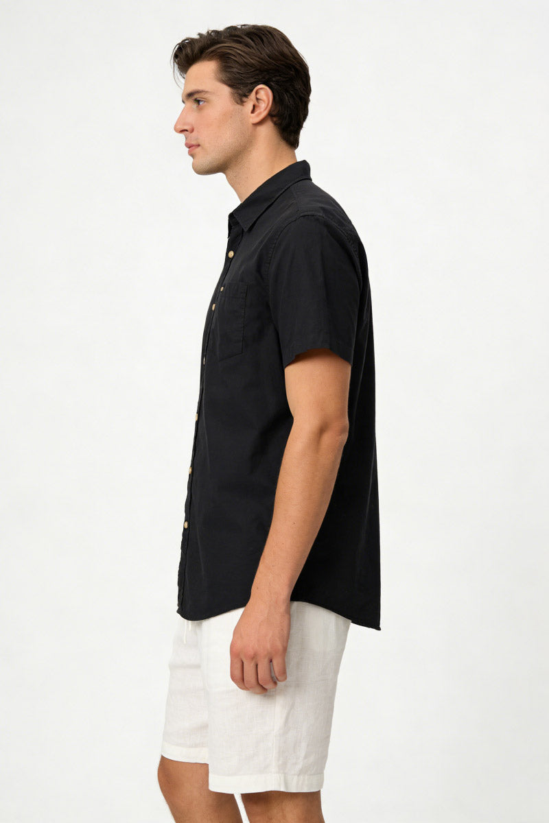 First Tide Short Sleeve Shirt - BLK