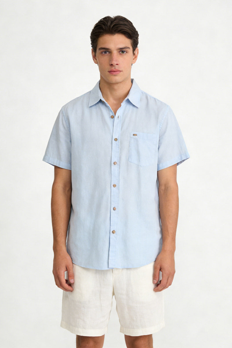 First Tide Short Sleeve Shirt - BLU