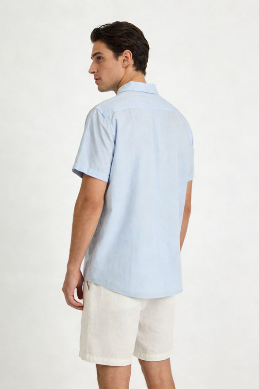 First Tide Short Sleeve Shirt - BLU