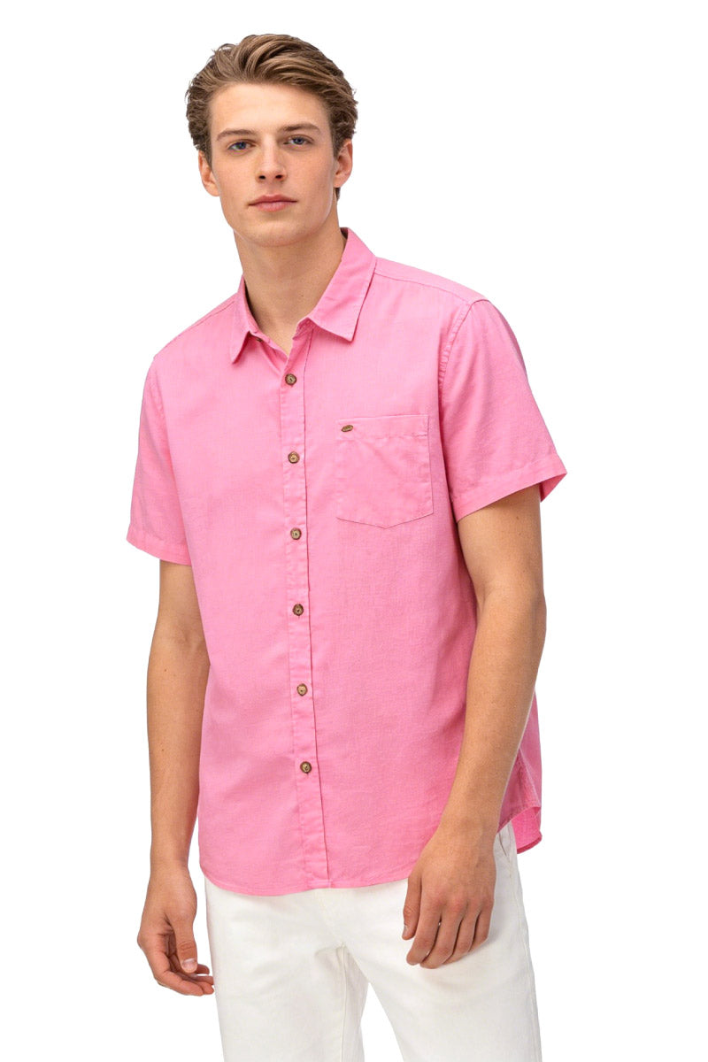 First Tide Short Sleeve Shirt - PNK